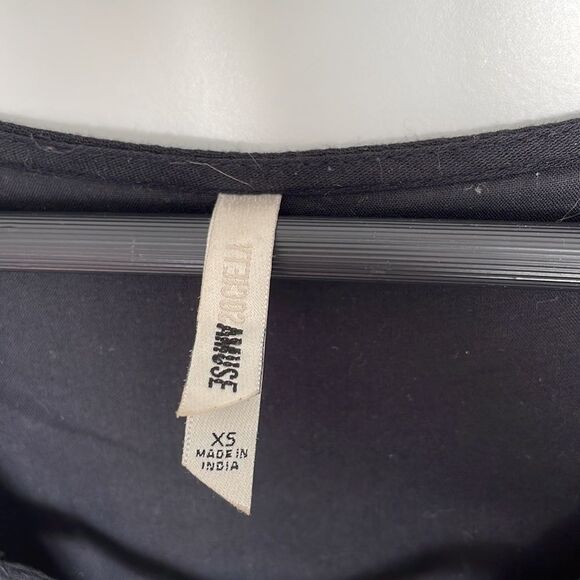 Amuse Society Flowey Black Floral Dress Size Xs - Picture 7 of 10